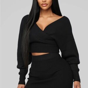Fashion Nova Cropped Sweater